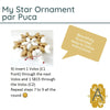 My Star Ornament Pattern par Puca - The Argus Collection