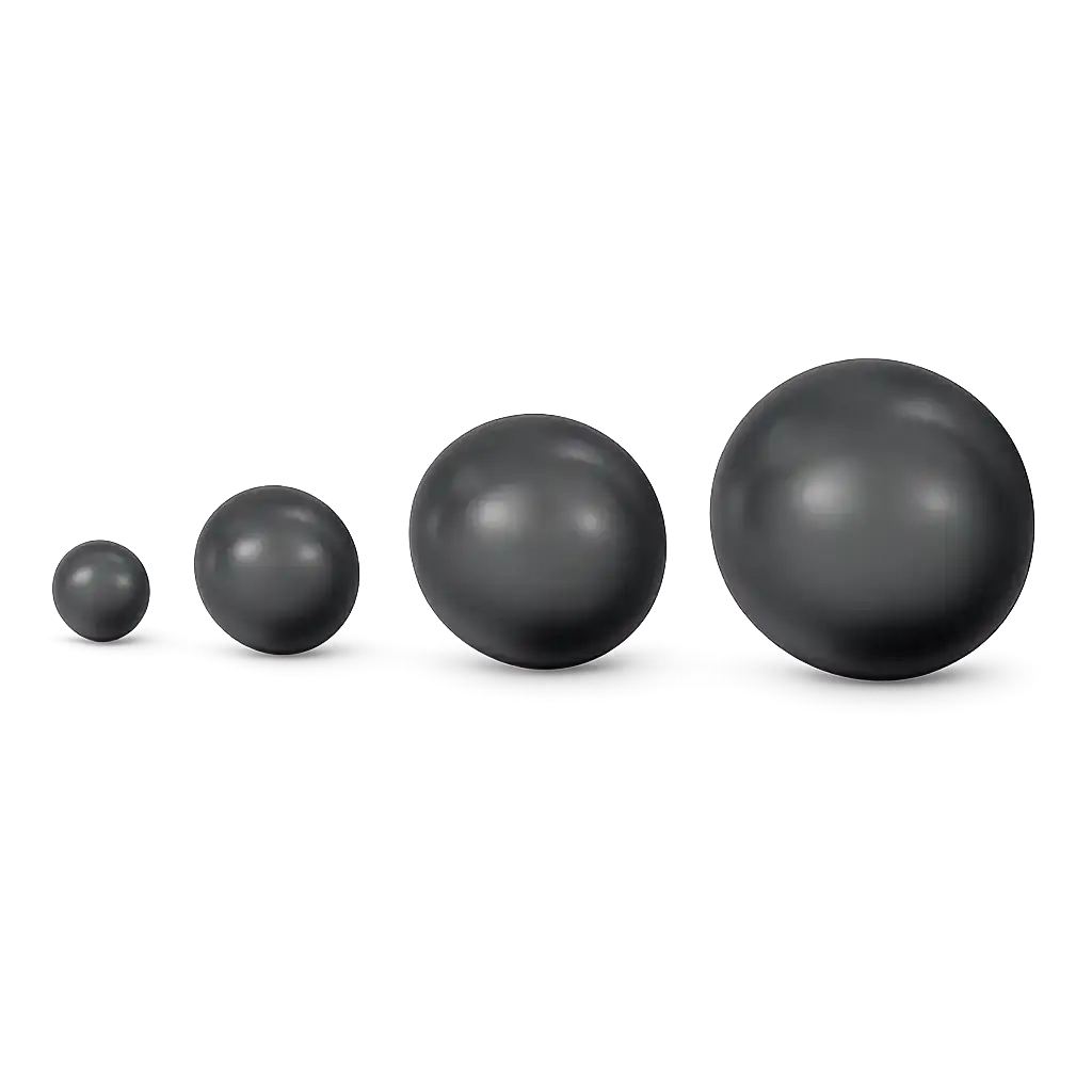 Brilliance Austrian Crystal Pearls 5810, Mystic Black - The Argus Collection