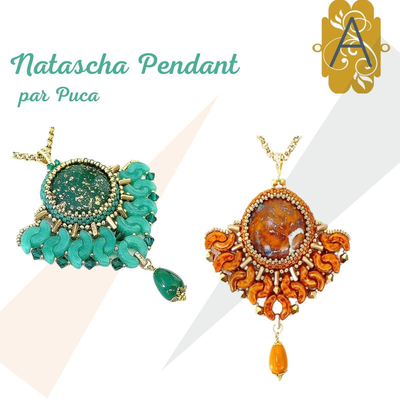 Natascha Pendant Pattern par Puca - The Argus Collection