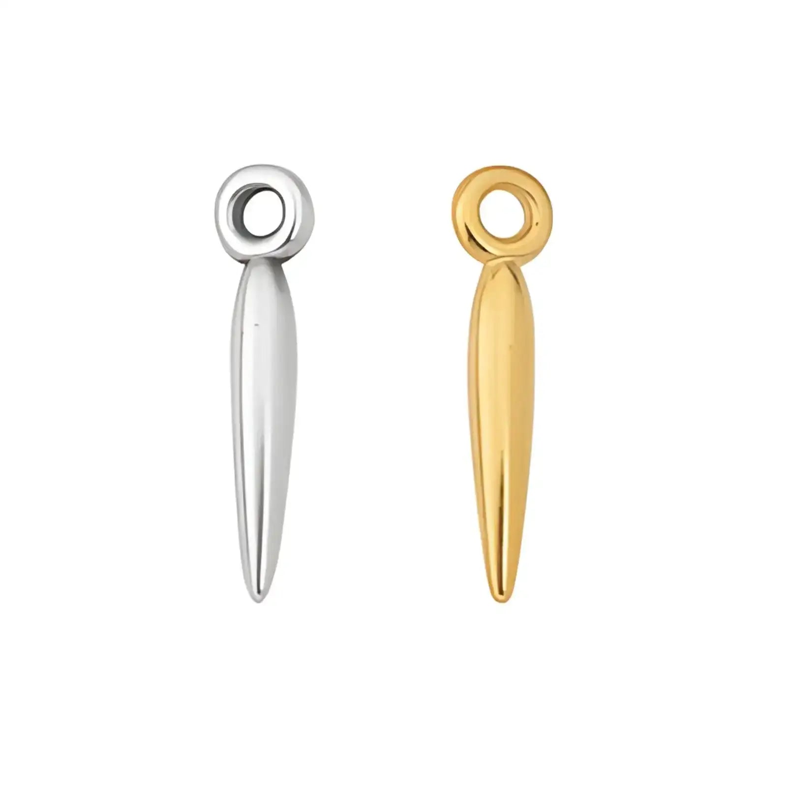 Nerina Spike Charm or Pendant, 4 or 10 Pcs - The Argus Collection