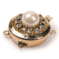 Claspgarten Nested Pearl 2-Strand Clasp