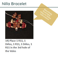 Nilla Bracelet Pattern Les Creations d' Anna - Nilla Bracelet Pattern Les Creations d' Anna - Default Title , The Argus Collection