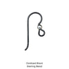 Tierracast Niobium, 3mm Bead French Hook Earring Wires, 2 Pairs