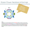 Ocean Flower Necklace & Earrings Pattern