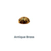 WHOLESALE Ogee Bead Cap, 10mm, 2 Colors - The Argus Collection