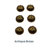 WHOLESALE Ogee Bead Cap, 10mm, 2 Colors - The Argus Collection