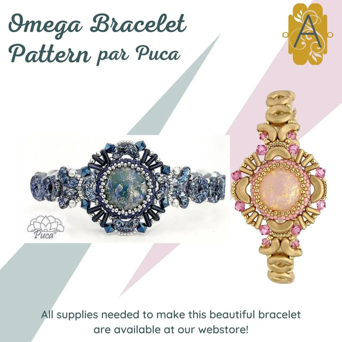 Omega Bracelet Pattern par Puca - The Argus Collection