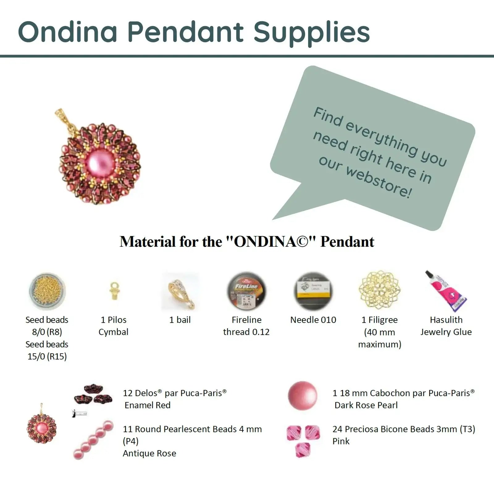 OndinaPendantMaterials - The Argus Collection
