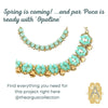 Opaline Necklace Pattern par Puca - The Argus Collection