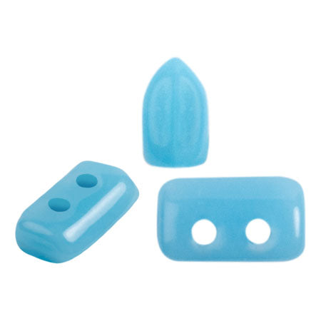 Piros Beads par Puca, Opaque Aqua, 5g & 20g