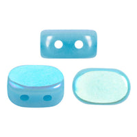 Lipsi Beads par Puca, Opaque Aqua, 5g - The Argus Collection