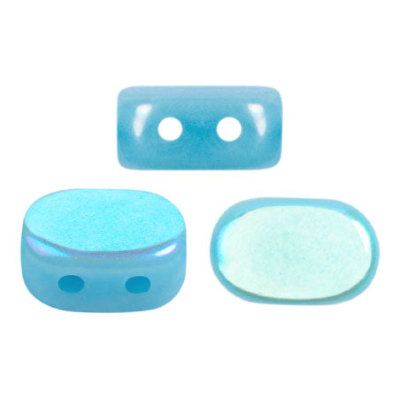 Lipsi Beads par Puca, Opaque Aqua, 5g - The Argus Collection