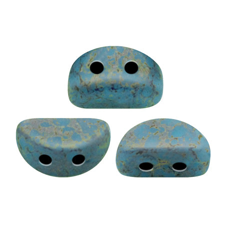 Kos Beads par Puca, Opaque Aqua, 5g