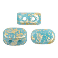 Lipsi Beads par Puca, Opaque Aqua, 5g - The Argus Collection