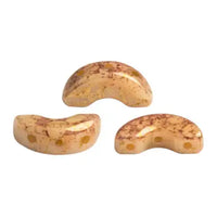 Arcos Beads par Puca, Bronze Opaque, 30 beads & 20g - The Argus Collection