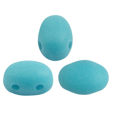 Samos Beads par Puca, Blue Turquoise, 5g & 20g