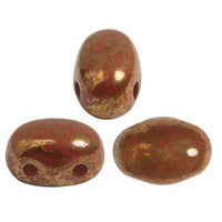 Samos Beads par Puca, Burnt Sienna Collection