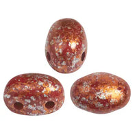 Samos Beads par Puca, Burnt Sienna Collection