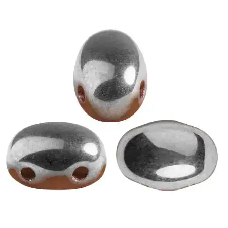 Samos Beads par Puca, Opaque Choco, 5g & 20g - The Argus Collection