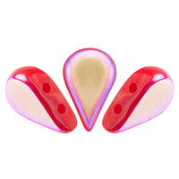 Amos Beads par Puca, Coral Red, 5g & 20g