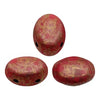 Samos Beads par Puca, Coral Red, 5 or 20g Collection