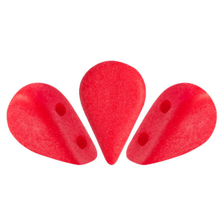 Amos Beads par Puca, Coral Red, 5g & 20g