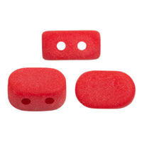 Lipsi Beads par Puca, Coral Red, 5g - The Argus Collection