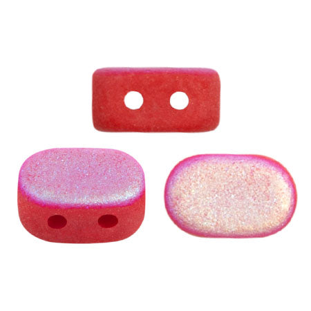 Lipsi Beads par Puca, Coral Red, 5g - The Argus Collection