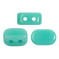 Lipsi Beads par Puca, Green Turquoise, 5g & 20g - The Argus Collection