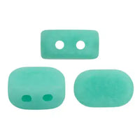 Lipsi Beads par Puca, Green Turquoise, 5g & 20g - The Argus Collection