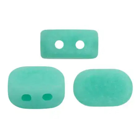 Lipsi Beads par Puca, Green Turquoise, 5g & 20g - The Argus Collection