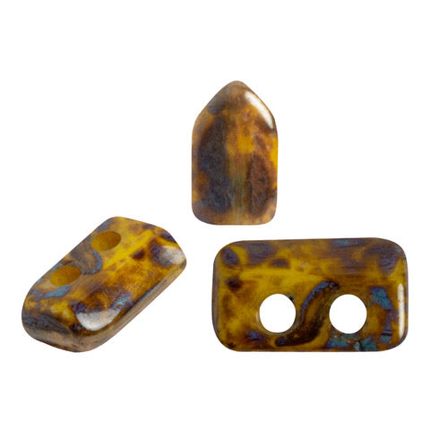 Piros Beads par Puca, Jonquil Travertin, 5g & 20g