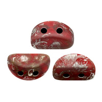 Kos Beads par Puca, Opaque Coral Red, 5g. & 20g.