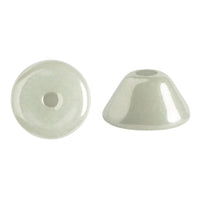Konos Beads par Puca, Opaque Ceramic Look, 5g & 20g.