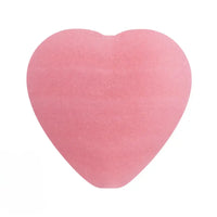 FP Czech Glass Heart Beads, Opaque Rose, 4 pcs. - The Argus Collection