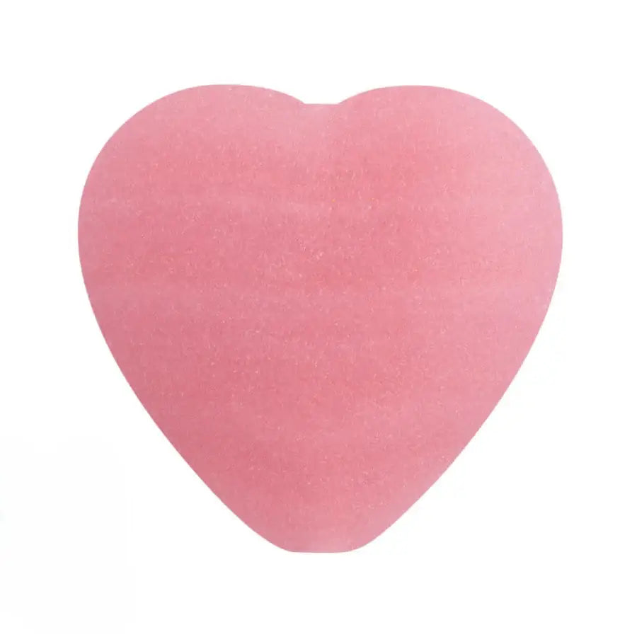 FP Czech Glass Heart Beads, Opaque Rose, 4 pcs. - The Argus Collection