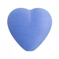 FP Czech Glass Heart Beads, Opaque Sky Blue, 4 pcs. - The Argus Collection