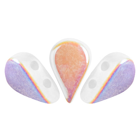 Amos Beads par Puca, Opaque White, 5g & 20g