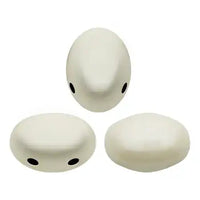 Samos Beads par Puca, Ceramic Look, 5g & 20g - The Argus Collection