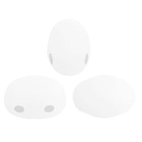 Samos Beads par Puca, Opaque White, 5g & 20g