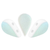 Amos Beads par Puca, Opaque White, 5g & 20g