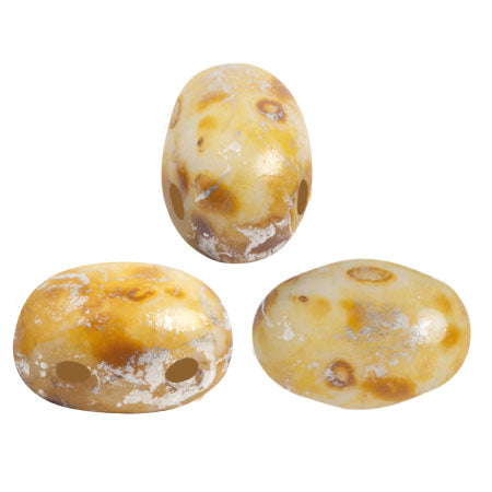 Samos Beads par Puca, Opaque White, 5g & 20g