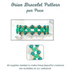 Orion par Puca Bracelet Pattern - The Argus Collection
