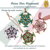 Orion Star Holiday Ornament Pattern