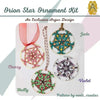 Orion Star Ornament Complete Bead Kit - The Argus Collection