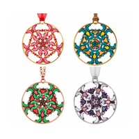 Orion Star ornament beading kit in Cherry, Jade, Holly and Violet – exclusive Argus design
