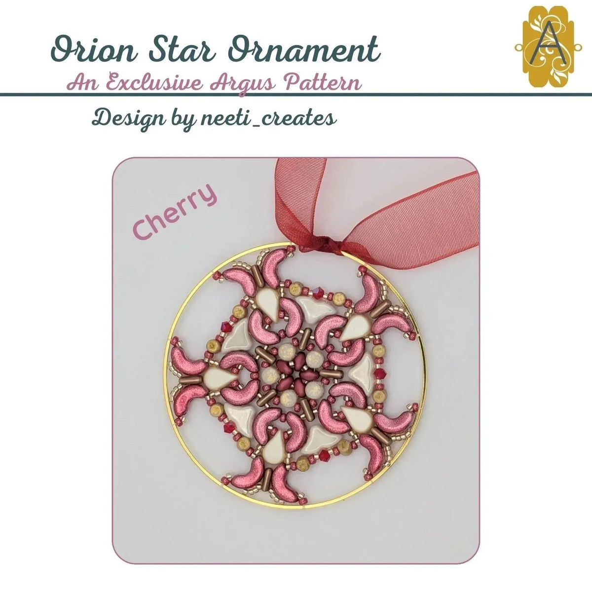 Orion Star Holiday Ornament Pattern - The Argus Collection