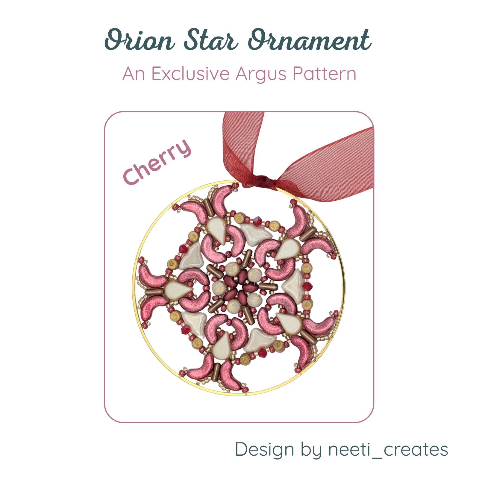 Orion Star Holiday Ornament Pattern