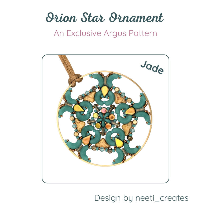Orion Star Ornament Complete Bead Kit