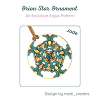Orion Star Holiday Ornament Pattern